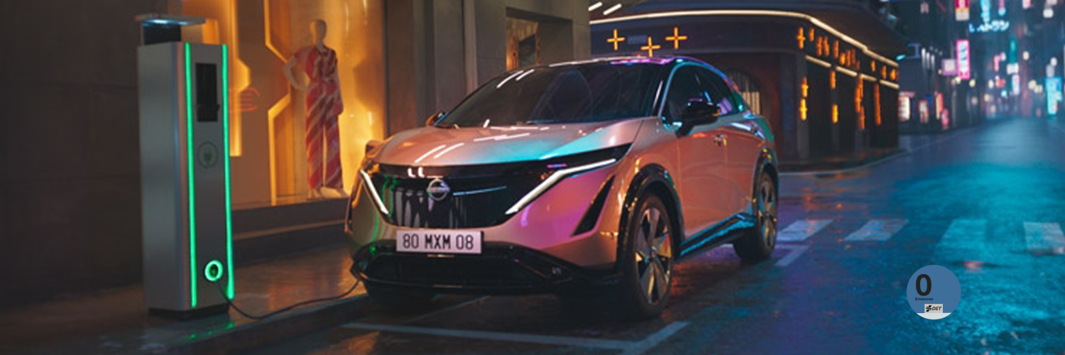 Nissan Ariya perfil lateral ofertas empresas