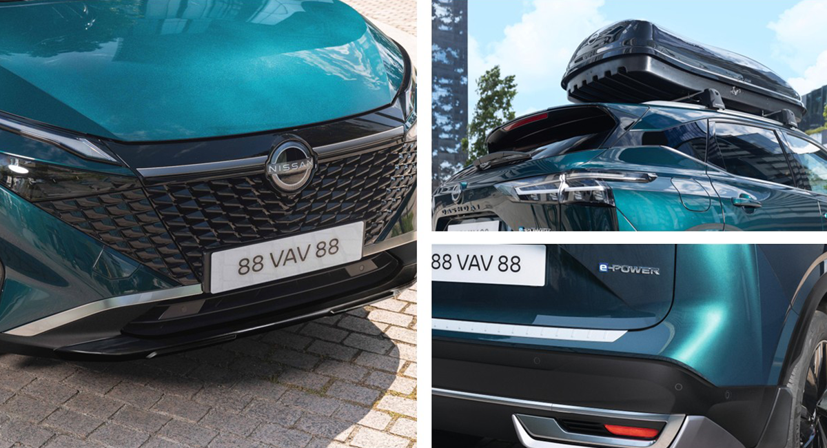 Accesorios del Nissan Qashqai