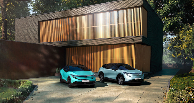 Nissan Leaf y Nissan Ariya con hasta 536 km de autonomía y 623 km de autonomia respectivamente