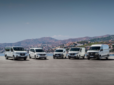 Gama vehículos comerciales Nissan con opciones 100% eléctricas