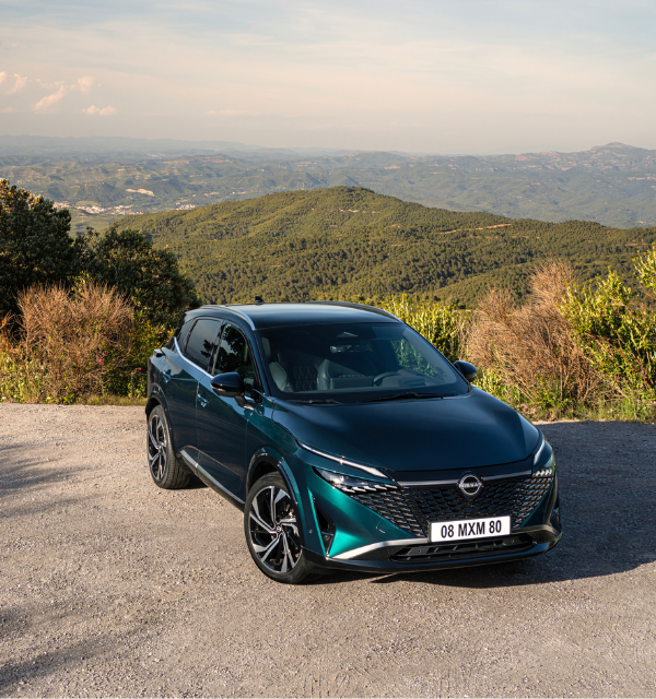 Nissan Qashqai con nuevo e-POWER parrilla frontal