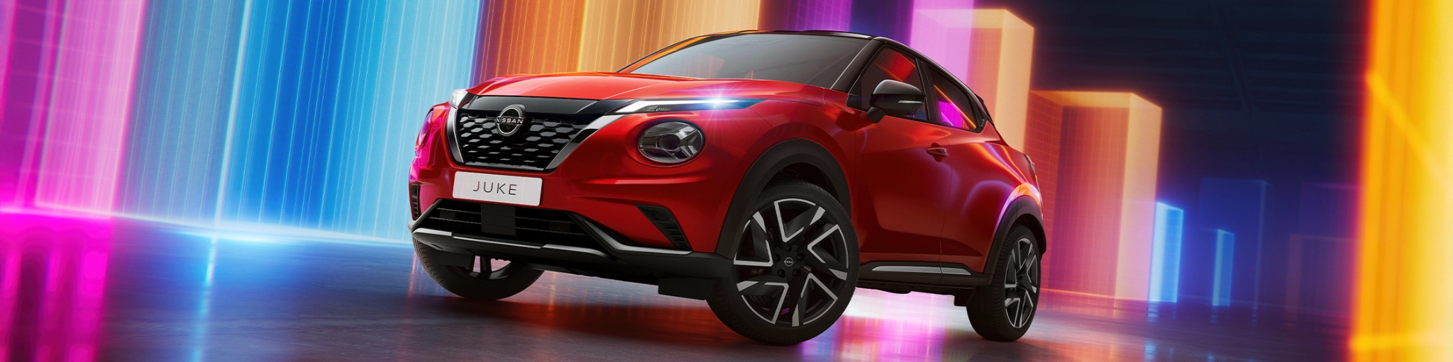 Nissan Juke rojo financiado para particulares