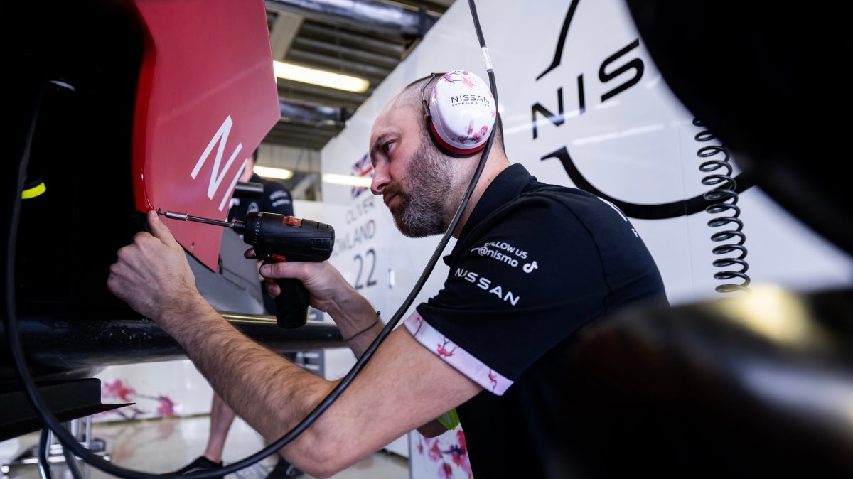 Técnico Fórmula E Nissan