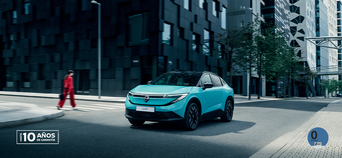 Nuevo Nissan LEAF coche urbano 100% eléctrico