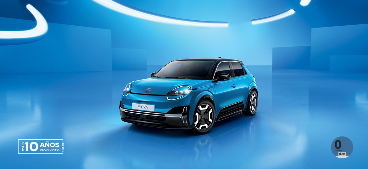 Nuevo Nissan MICRA coche urbano compacto 100% eléctrico