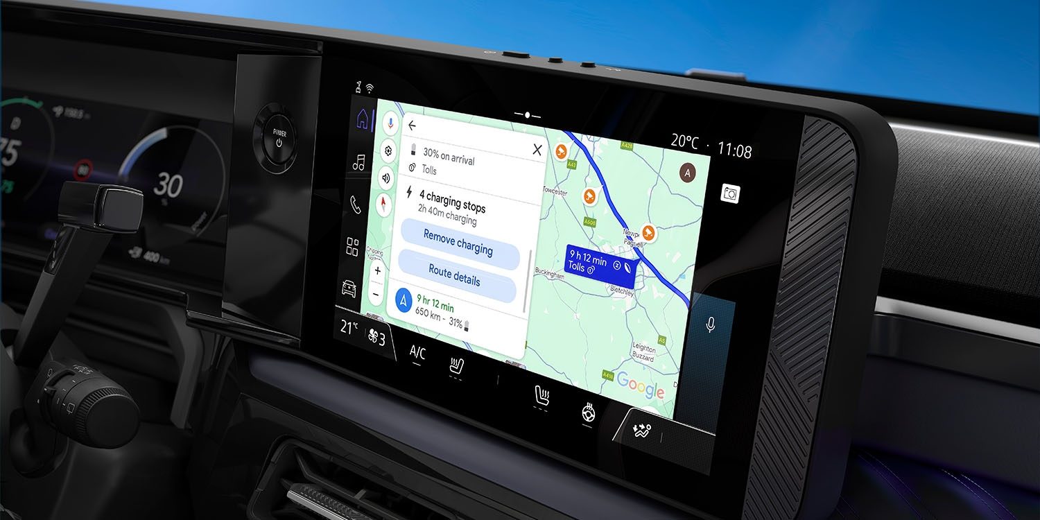 Pantalla de navegación de Nissan MICRA