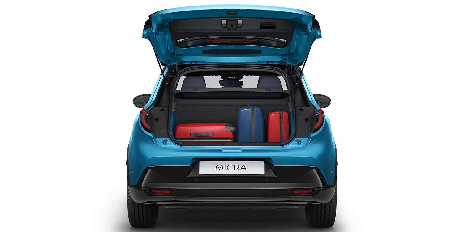 Maletero del Nissan Micra