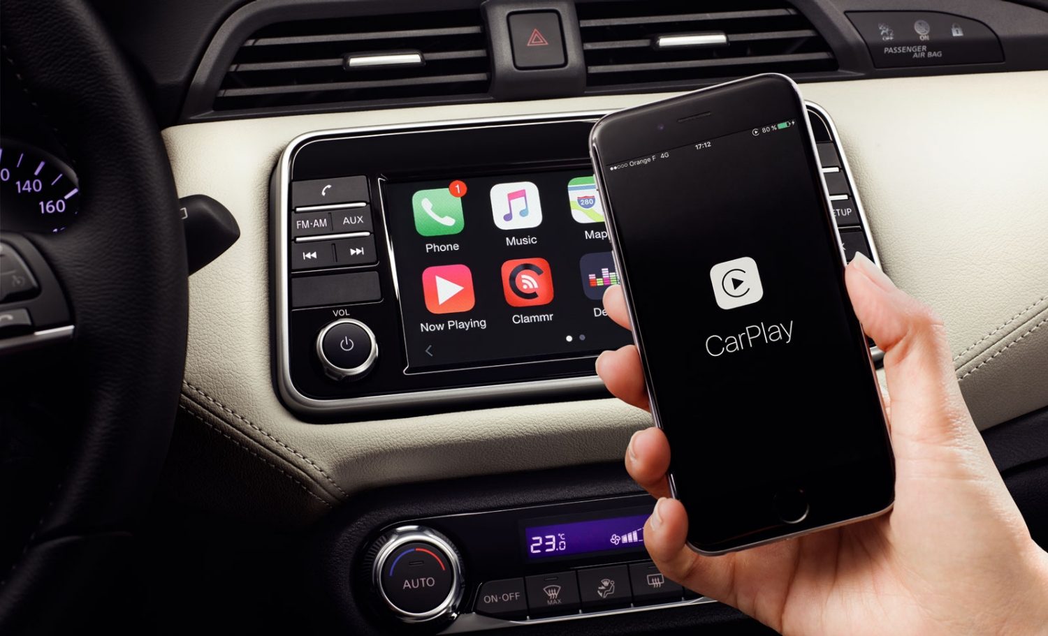 Nissan Micra CarPlay