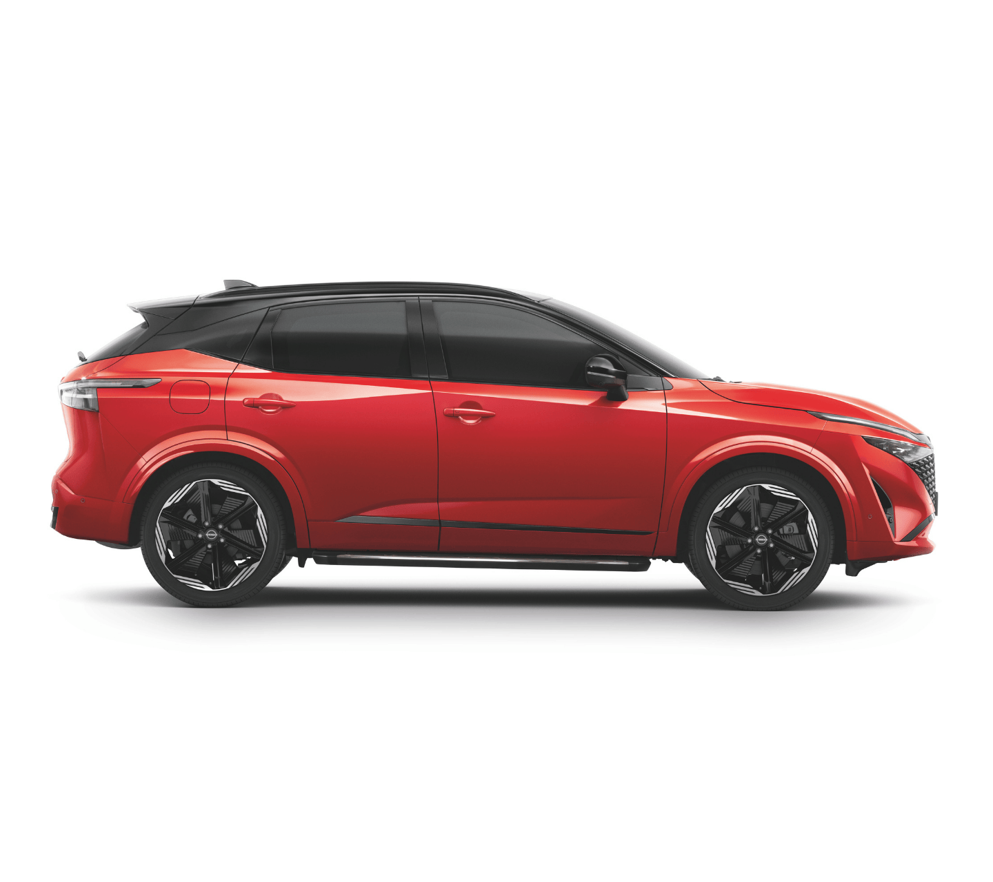 Vista lateral del Nissan QASHQAI e-POWER N-Design