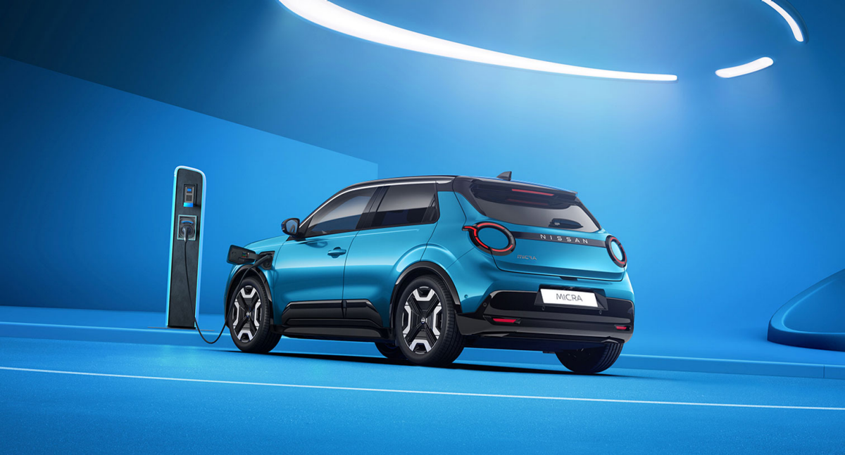 Nuevo Nissan Micra 100% eléctrico con cargador