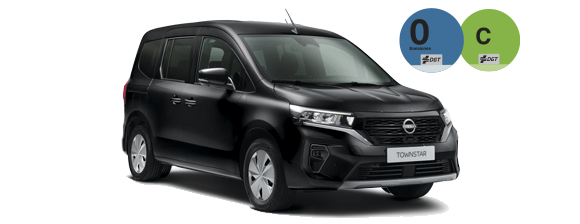 Nissan Townstar Combi Teckna de color gris