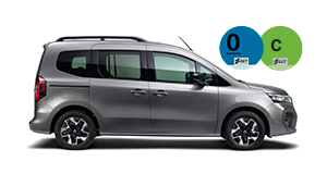 Nissan Townstar Combi gris de lado