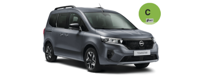 Nissan Townstar Combi Teckna de color gris