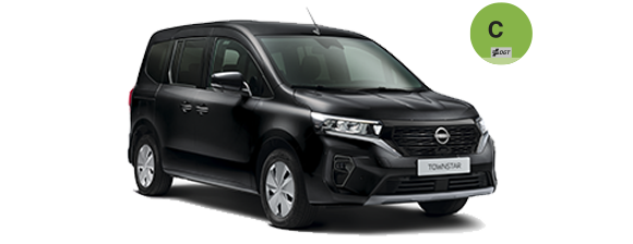 Nissan Townstar Combi Teckna de color gris