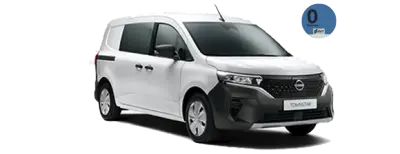 Nissan Townstar Van doble de color blanco