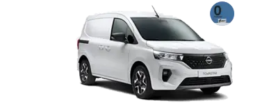 Nissan Townstar Van Premium de color blanco