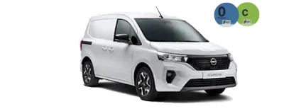 Nissan Townstar Van Premium de color blanco