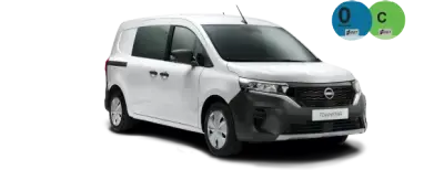 Nissan Townstar Van doble de color blanco