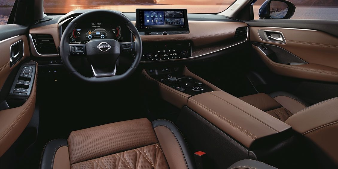 Nissan X-Trail detalle mandos interiores