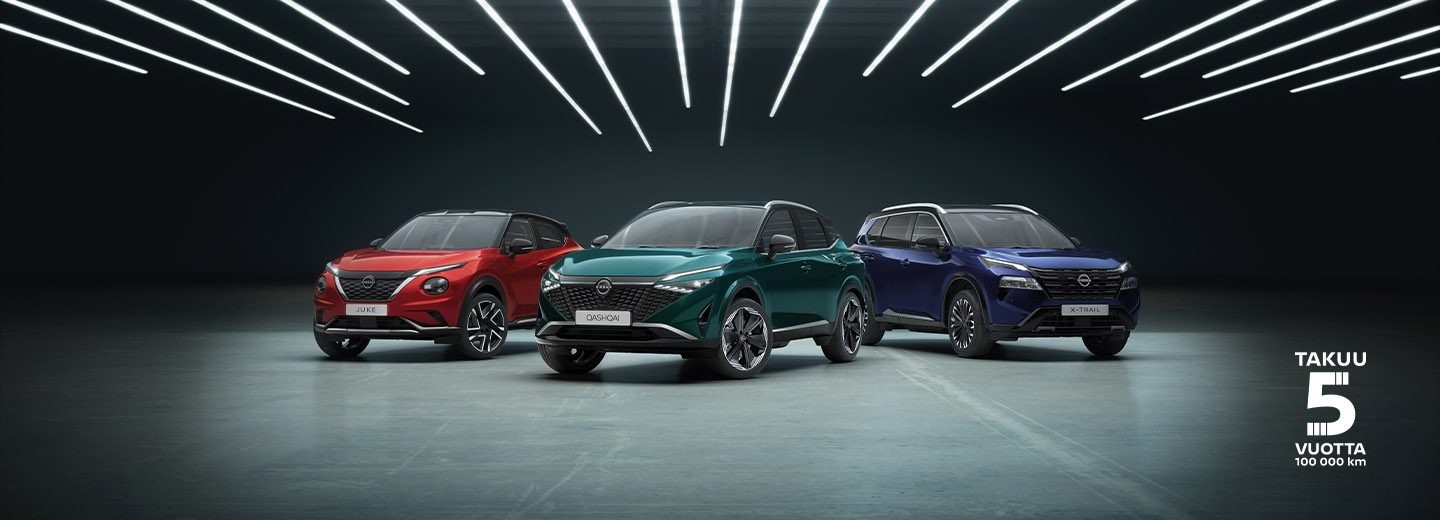 Nissan Juke, Qashqai ja X-Trail rivissä