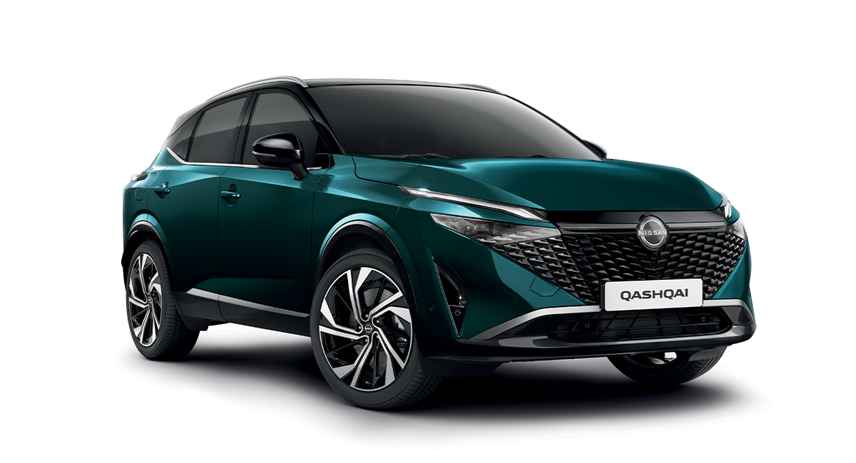 Nissan Qashqai vu de 3/4