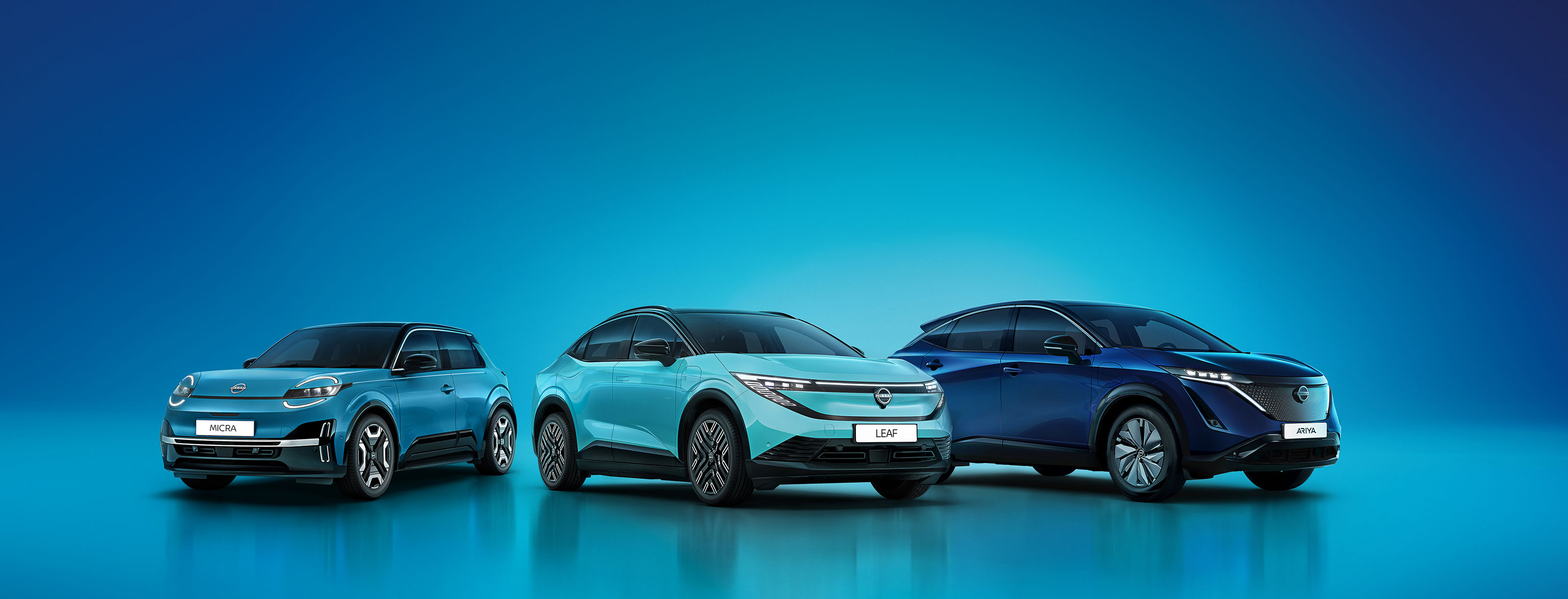 Véhicules électriques Nissan, Micra, LEAF et ARIYA