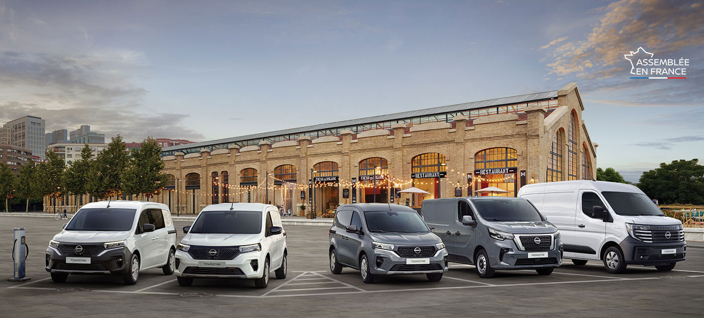 Gamme utilitaires Nissan