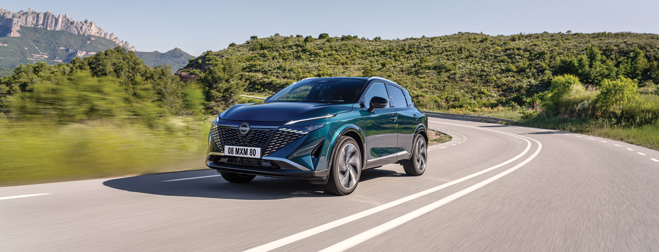 Nissan Qashqai e-POWER sur la route
