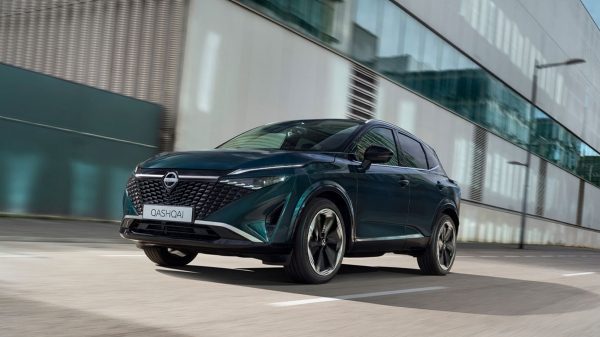 Vue arrière du Nissan Qashqai