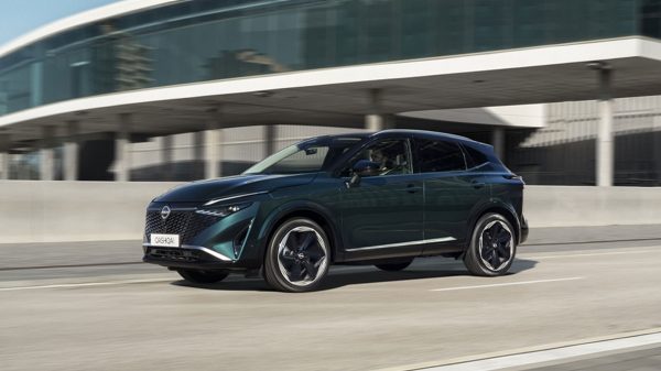 Vue intérieur du Nissan Qashqai