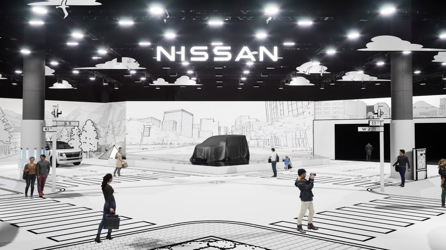 Stand Nissan au Japan Mobility Show 2025
