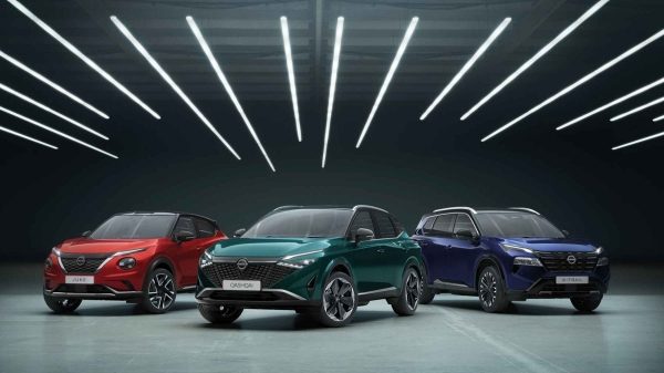 Vue intérieur du Nissan Qashqai