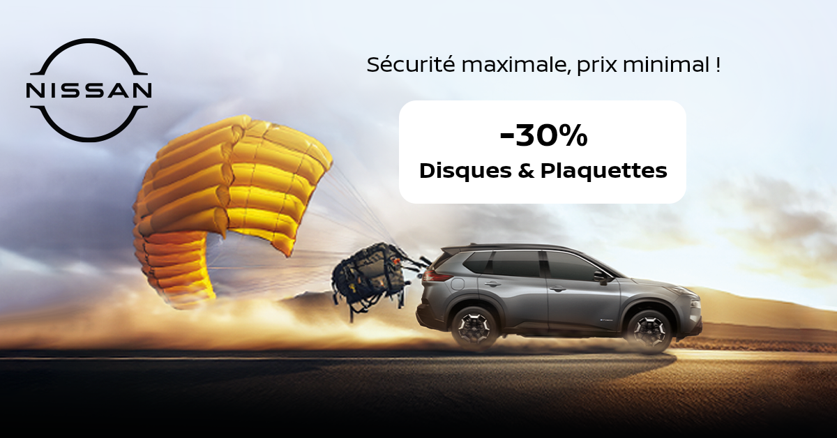 Sécurité maximale, prix minimal ! -30% Disques & Plaquettes