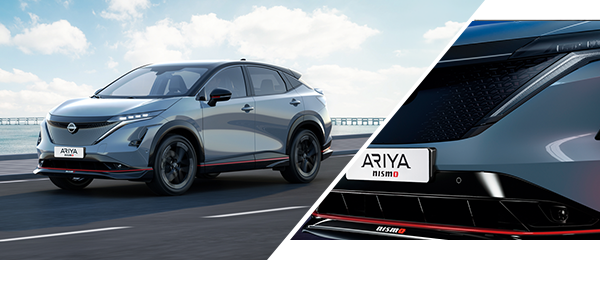 GT-R NISMO on track and close up of front headlight