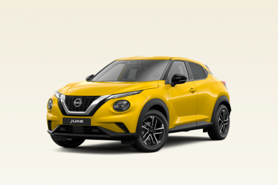 Le Nissan Juke vu de 3/4 face