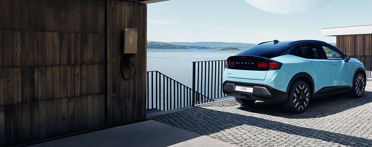 Nissan LEAF vue arrière