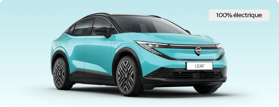 NISSAN LEAF  - BATTERIE 52kWh ENGAGE - Location Longue Durée - Nissan NEUBAUER - Nissan Offres -  concession Nissan Buchelay - Chambourcy - Nanterre - Saint-Denis