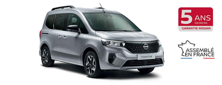 NISSAN TOWNSTAR EV COMBI - BATTERIE 45kWh Acenta - Nissan NEUBAUER - concession Nissan Buchelay - Chambourcy - Nanterre - Saint-Denis
