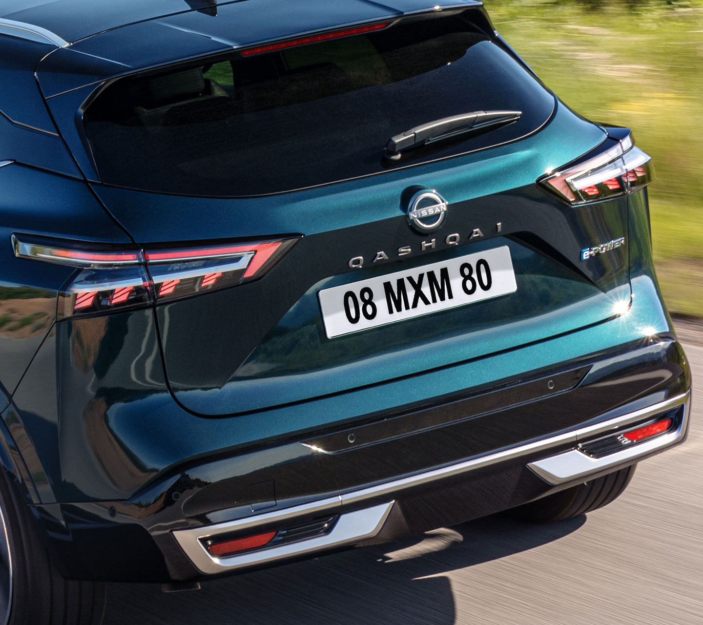 Arrière du Nissan Qashqai e-POWER