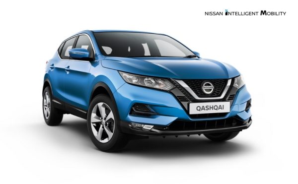 nissan qashqai 3/4 packshot