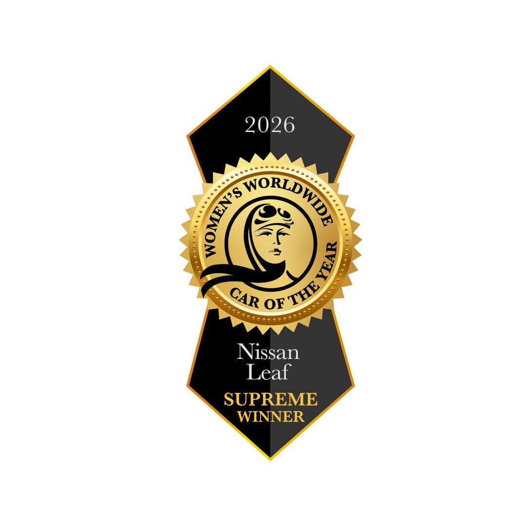 Women's Worldwide Car of the Year 2026 – Supreme Winner gold medallion