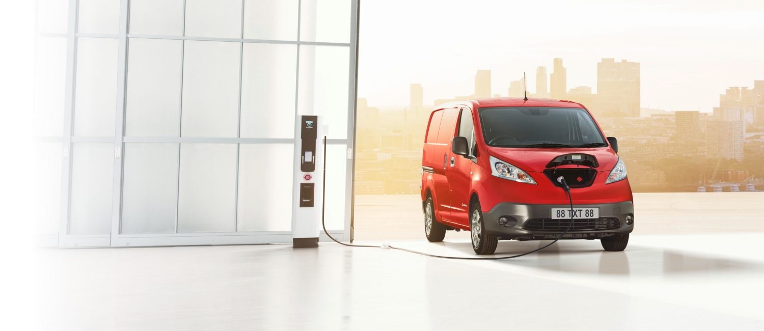 Nissan E-NV200 Van on charge