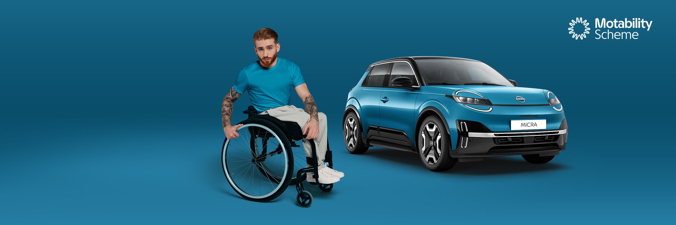 Nissan Qashqai driving under a bridge