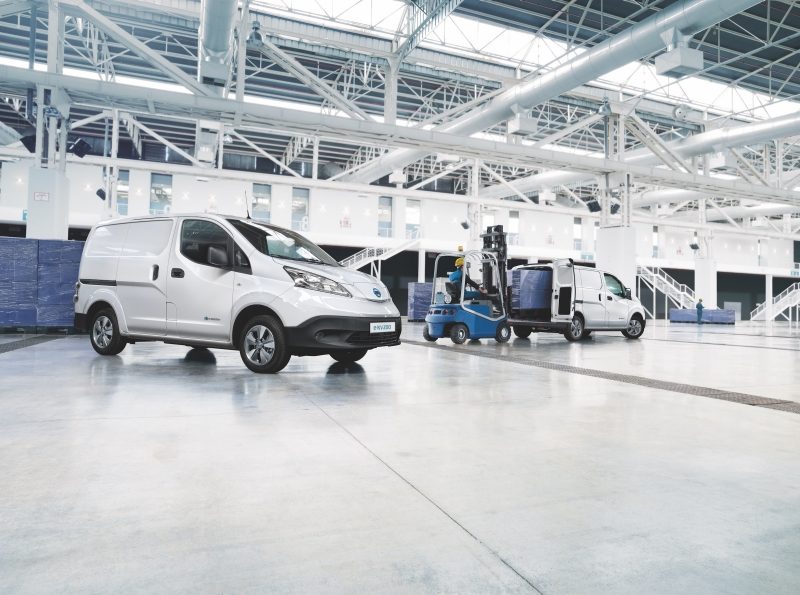 New E Nv200 Electric Van Vehicle Nissan New Nissan E Nv200 Of Harrods Company In The Street