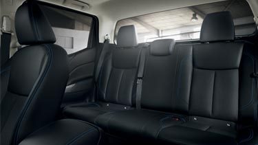 Nissan Navara rear seats