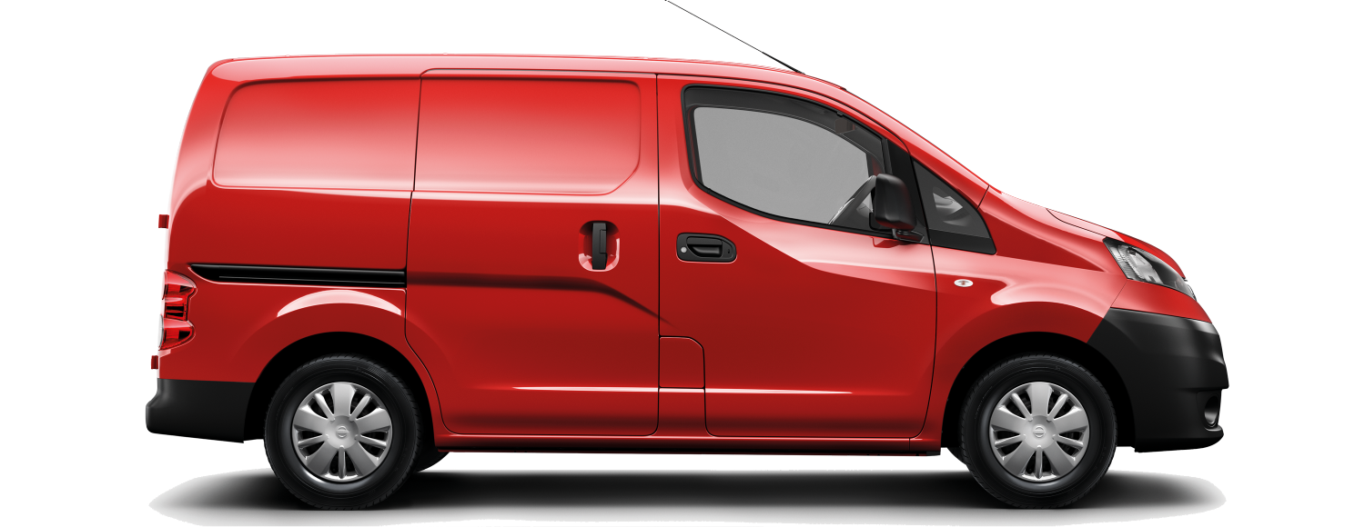 Nissan Nv200 Van Commercial Vehicle Micra Packshot Red