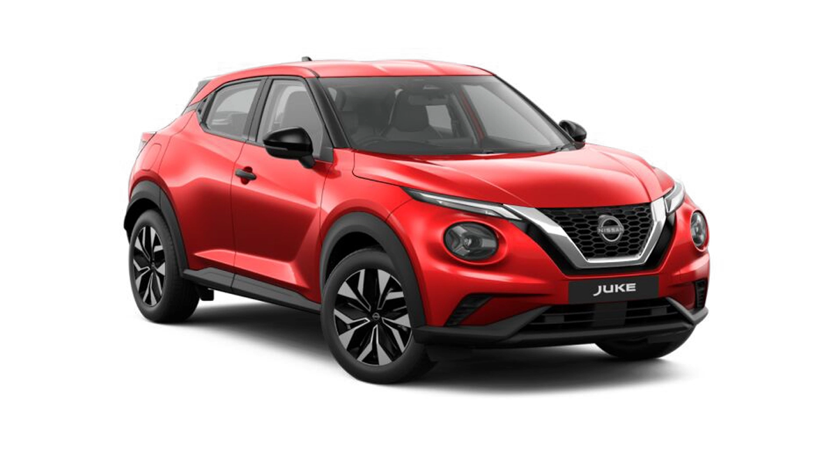 Nissan Juke Acenta Premium in red