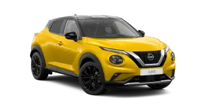 Nissan Juke N-Sport in yellow