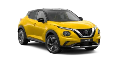 Nissan Juke N-Sport in yellow