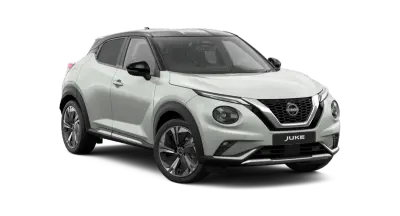 Nissan Juke Tekna+ in white